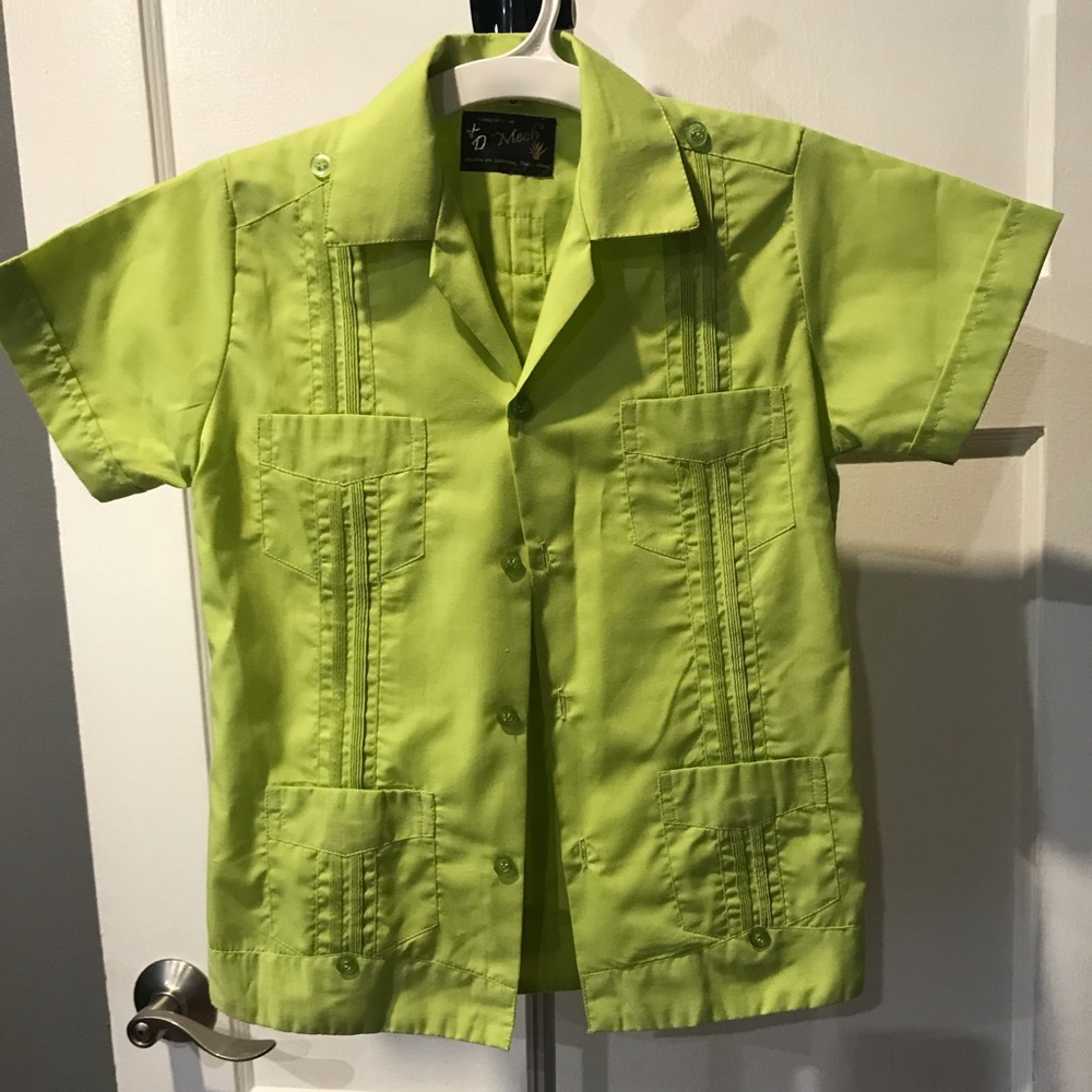 Traditional Mexican Boy’s Guayabera